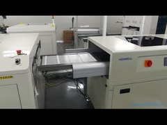 Transporte de manipulación de PCB personalizado Conexión telescópica con señal SMEMA