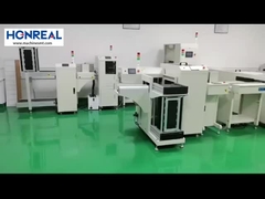 Control PLC SMT cargador de revistas, cargador de PCB automático con puerto SMEMA