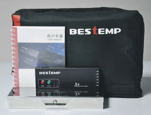 Batería de 2500 mAh SMT Máquinas relacionadas Controlador de reflujo de 6 canales