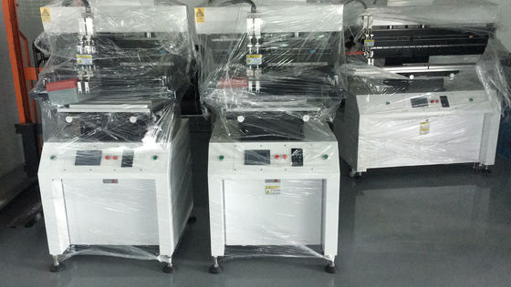 Impresora SMT con láminas de pantalla plana de alta precisión semiautomática