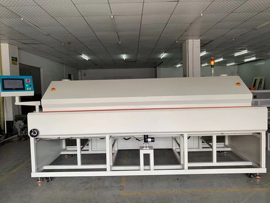 Máquina de soldadura de reflujo de aire caliente SMT, horno de curado de hierro totalmente automático