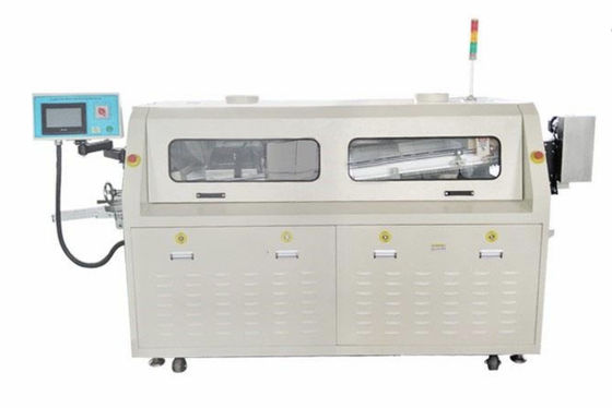 Máquina de soldadura en onda SMT de 220V 60Hz libre de plomo con control de pantalla táctil PLC