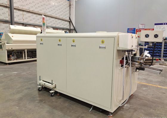 Máquina de soldadura en onda SMT de 220V 60Hz libre de plomo con control de pantalla táctil PLC
