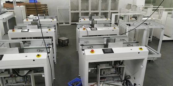 Transporte de manipulación de PCB de anchura ajustable, Transporte de inspección SMT 0,5m 0,8m 1,0m
