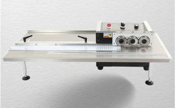 Máquina automática de corte de placa de PCB con ranura en V 200 mm/S Velocidad del husillo