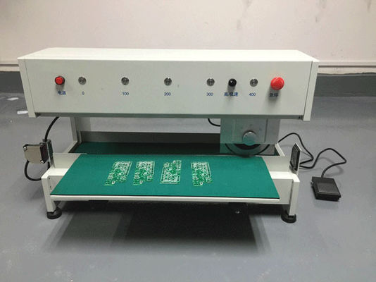 Máquina automática de corte de placa de PCB con ranura en V 200 mm/S Velocidad del husillo