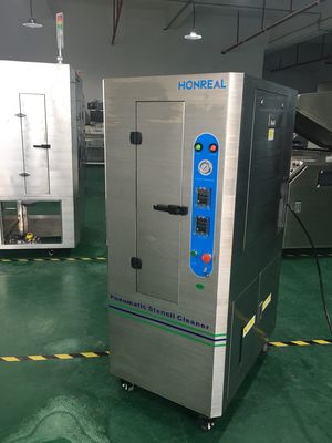 Máquina de limpieza SMT neumática electrónica Máquina de limpieza de plantillas acuosas