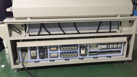 6 zonas SMT máquina de soldadura de reflujo, hornos de reflujo de PCB de aire caliente certificados CE