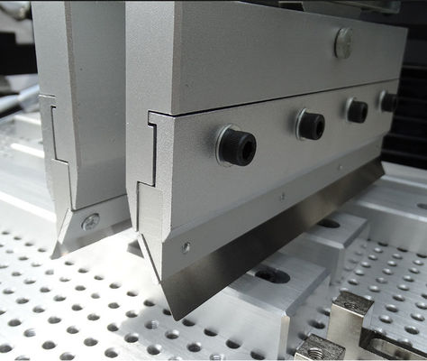 Impresora de plantillas SMT con pantalla táctil, máquina de plantillas Pcb con ángulo de hoja ajustable