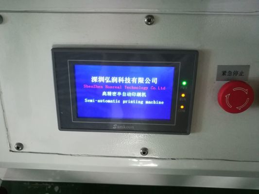 Impresora de plantillas SMT con pantalla táctil, máquina de plantillas Pcb con ángulo de hoja ajustable