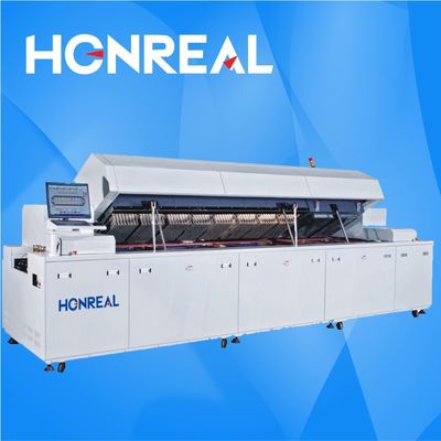 Máquina de horno de reflujo SMT de 380V 50hz con túnel de calefacción de 3890 mm