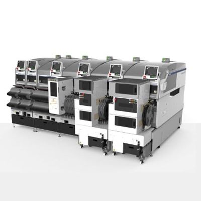 Máquina de recogida y colocación SMT de alta velocidad, Máquina de montaje SMT automática de boquilla múltiple