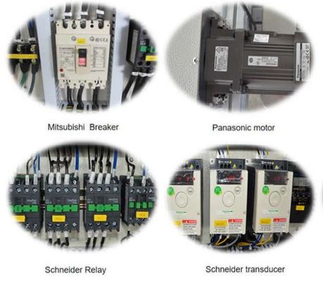 Fuego de soldadura de ondas SMT automático con control PLC de pantalla táctil
