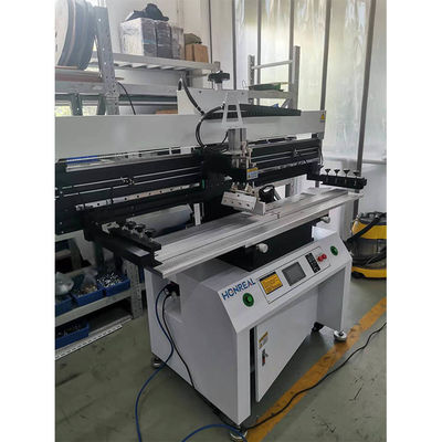 1Máquina de impresión de plantillas SMT con pantalla táctil con ángulo de hoja ajustable