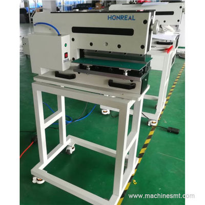 Máquina de corte de PCB neumática de 240 V, máquina de ranura de PCB V para tablero SMD RF4 de aluminio