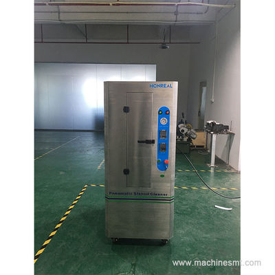 Máquina de limpieza de plantillas de malla de acero SMT Pneumática para línea SMT