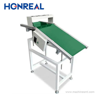 Máquina de soldadura en onda libre de plomo SMT con línea de producción de cinta transportadora de PVC