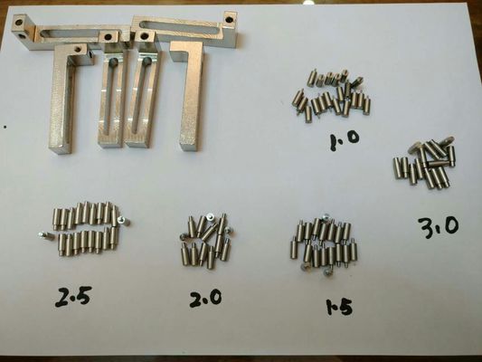 Stainless Steel L tipo de soporte y pin de apoyo para la impresora de pasta de soldadura semiautomática