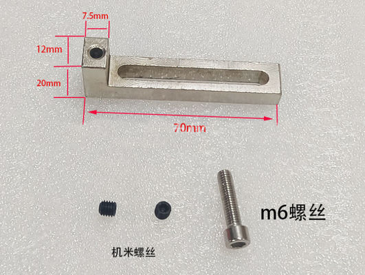 Stainless Steel L tipo de soporte y pin de apoyo para la impresora de pasta de soldadura semiautomática