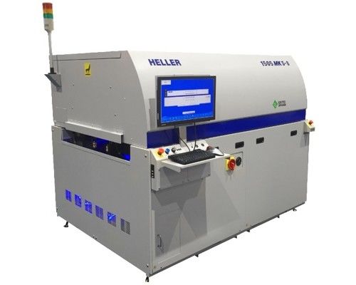 Heller usó la máquina de 5 zonas de aire de reflujo horno SMT / SMD / LED máquina de soldadura con Siemens PLC