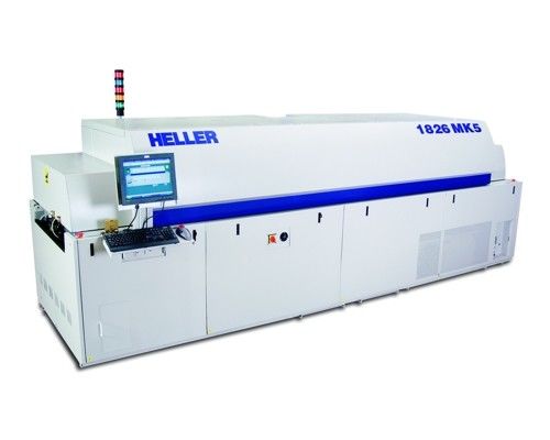Horno de reflujo SMT de convección 1826 MK5 con rango de temperatura de 60-350°C y 183" 465cm de longitud