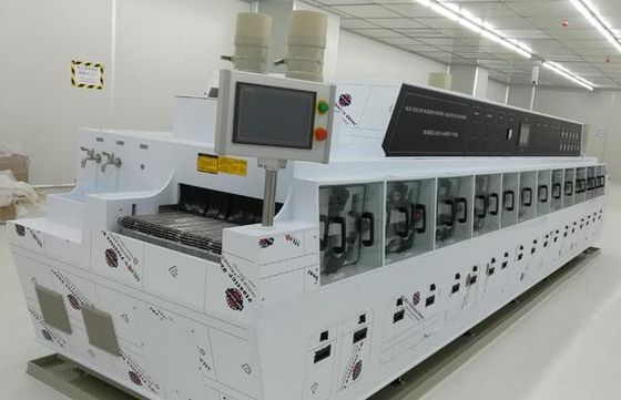 Sección de limpieza química Equipo de limpieza SMT Material de PP resistente a la corrosión