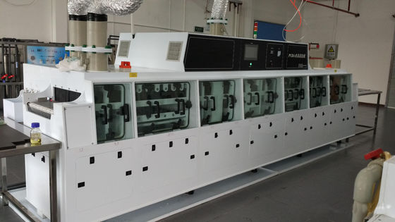 Sistema de limpieza de PCB personalizable Módulos de limpieza química Corte de viento Aislamiento