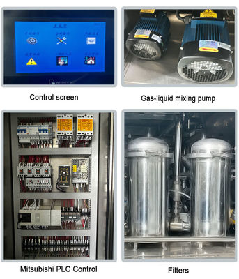 Máquina de limpieza de plantillas eléctrica, capacidad 50L, agua DI 30-60L/min