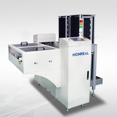 Descargador automático de PCB SMT con control PLC, carril doble, después de la máquina de prueba AOI
